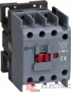 Контактор 25А 380В/400В АС3 АС4 1НЗ КМ-102