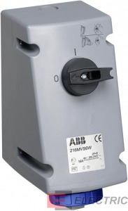          216MVS6WH, 16A, 2P+E, IP67, 6