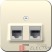 BLANCA /  : .RJ45, .5E + . RJ11, ..,