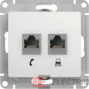 GLOSSA   RJ11+RJ45, .5, , 