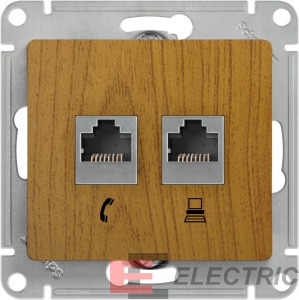 GLOSSA   RJ11+RJ45, .5, ,  