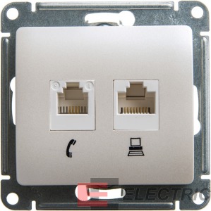 GLOSSA   RJ11+RJ45, .5, 