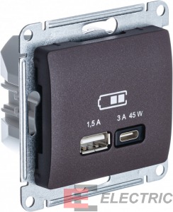 GLOSSA USB   + - 45 .. QC, PD, , 