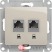 GLOSSA    RJ45+RJ45, .5, , 