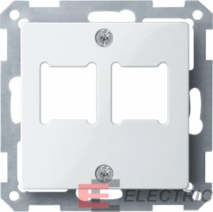 MERTEN . / RJ11/RJ45, 2 , ., QF SM