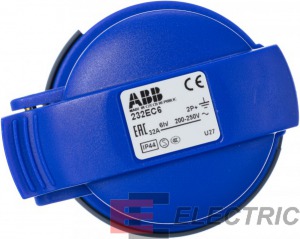   Easy&Safe 232EC6,32,2P+E,IP44,6