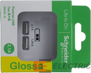 GLOSSA USB  A+A, 5/2,1 , 25/1,05 , , 