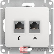 GLOSSA   RJ11+RJ45, .5, , 