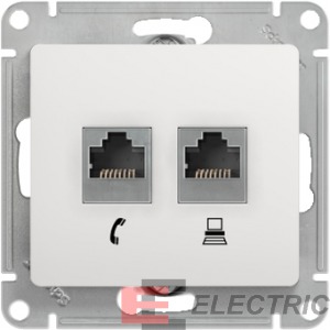 GLOSSA   RJ11+RJ45, .5, , 