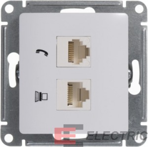 GLOSSA   RJ11+RJ45, .5, , 