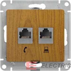 GLOSSA   RJ11+RJ45, .5, ,  