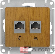 GLOSSA   RJ11+RJ45, .5, ,  