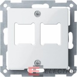 MERTEN . / RJ11/RJ45, 2 , ., QF SM